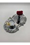 6 Pieces Silver Artnova Serving Tray, Stainless Steel Tea and Coffee Presentation Tray, Dowry Tray - 2