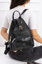 Genuine Leather a Quality Women's Black Backpack |   Leather Backpack