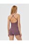 Lila Women's Ecovero ™ Viscose Chest Cup Cross Back Strap Tank Top - 6