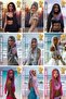 جديلة أفريقية من الألياف الاصطناعية الصفراء - لـ Rasta وBox Braid - 6