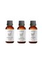 Set of 3 Jojoba Oil 20ml Sweet Almond Oil 20ml Grape Seed Oil 20ml Glass Bottle - 2