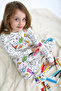 Vi̇tmo Baby Dye-Yika Used Cycling Collar Unisex Children's Pjamas Set - 4