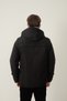Water and Wind Proof Removable Hooded Men's Coat - 7