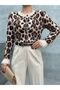 High Waist Stone Fabric Palazzo Pants with Belt - 6