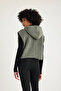 Melody Casual Women's Plush Vest Khaki - 5