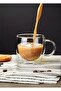 Set of 12 Cappuccino Cups with Handles, Latte Cups, Double Walled Americano Cups, 250 ml Coffee Cups - 2