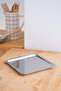 Metal Square Steel Serving / Presentation Tray Plate - 5