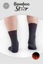 Thermal Men's Socks, Towel Cotton, Winter Thick Premium Long Socks, Pack of 6, 2 Black, 2 Navy Blue, Smoked - 3