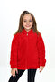 Hooded Zippered Plush Kids Coat - 6