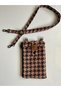 Phone Bag and Wallet Houndstooth - 4