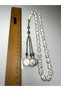 Special Design Rosary with Camel Bone Turquoise and Coral Embroidery - 6