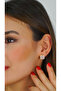 Vintage Square Diamond Monture Earrings 0131 - 4