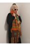 Hand Knitted Casual Authentic Bohemian Scarf, Scarf, Neck Shawl