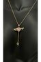 Steel |   Princess Wing Necklace (Gold - 45 cm)
