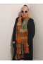 Hand Knitted Casual Authentic Bohemian Scarf, Scarf, Neck Shawl - 2