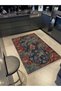 Kemal Collection Antique Look Antique Patterned Woven Base Vintage Decorative Carpet 08
