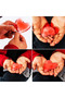 2Pcs Heart Shaped Magic Gel Hunter Fisherman Mountaineer Hand Warmer Bag Hearted Pocket Stove Hot - 4