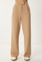 Women's Biscuit Waist Velcro Comfortable Woven Trousers RV00150 - 5
