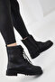 Black-Black Women's Boots & Bootie 13786 - 5