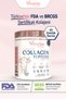 Easy-To-Drink, Tasteless and Odorless Hydrolyzed Collagen (Type 1, Type 2, and Type 3) Powder Food Supplement - 3