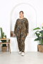 Licra Large Size Suit with Bottom Top Pattern - 7