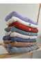 Unisex Knitwear Oversize Children's Cardigan with Wooden Button Detail - 4