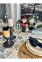 New Year Themed Ecru Black Runner Christmas (Napkins Not Included) - 5