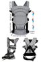 Double-Way Baby Carrier Kangaroo Ergonomic Baby Carrier Kangaroo with Waist Support - 4