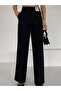Women's Label Detailed Crepe Palazzo Trousers, Discriptions the Sizes. - 3