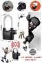 Alarmli Waterproof Shockproof 110 Db Sound Alarm Hanging Lock