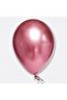 Pink Chrome Balloon 5 Pieces (30 Cm)