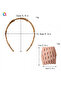 2 Pieces Foldable Crown Hair Clip – Lightweight, Portable, Stylish and Comfortable Hair Band - 5