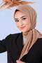 Harem Scrafs Asian Scarf Milk Coffee Color (Special and Daily Use) - 4