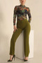 Women's Chimali Spanish-Style High-Waist Trousers - 3
