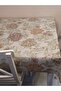 Fiber Pvc Oilcloth - Patterned Erasable Tablecloth (Brown) - 4