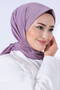 Harem Scrafs Asian Scarf Dark Lilac Color (Suitable for Special and Daily Use) - 3
