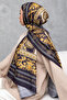Silk Voile Shawl , Imported Fabric , High Quality & Italian Sewing - 4
