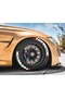 3d Tire Lettering Red Hankook 4 Pieces - 3
