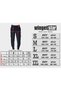 Navy Blue Printed Sweatpants - 3