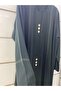 Gold Button Detailed Ferace Tesettür Clothing Abaya - 2