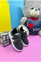 Daily Unisex Black and White Sneaker Velcro Shoes 100 - 2