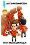 Football Player 3D Silicone Cr7 Keychain - Best Quality 1 Piece Shipped