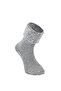Mercury Antibacterial Non-Slip Sole Casual Home Socks - Gray 1 Pair Pack - 5