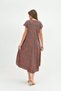 Women's Multicolor Summer Viscose Picasso Dress – Lightweight, Comfortable, Casual Elegance - 8