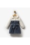 Girl's Welsoft Fabric and Denim Dress