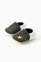 Anti-Slip Sole Star Embroidered Velvet Elastic Baby Booties