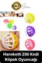 Moving 3.5cm Rattle Cat Dog Pet Play Ball Plastic Bell Toy Educational