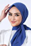 Harem Scrafs Asian Scarf Cobalt Blue Color (Suitable for Special and Daily Use) - 2