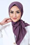 Harem Scrafs Asian Scarf Plum Color (Suitable for Special and Daily Use) - 3