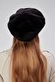 Double Women's Plush Cap Newsboy Winter Cap - 8